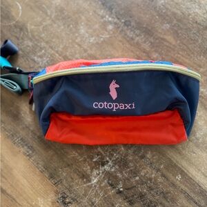 Cotopaxi Colorful Hip Pack with Red and Blue